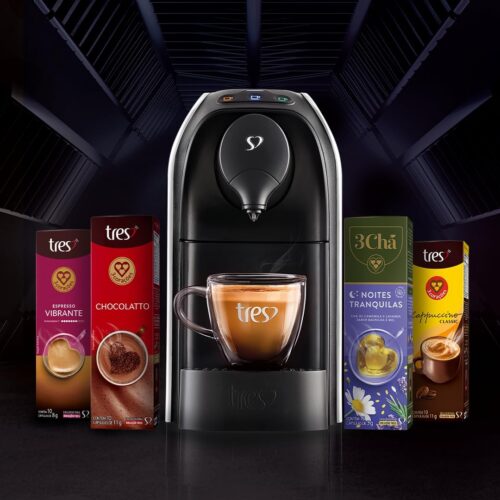61lzb9muJL._AC_SL1080_.jpg 3 Corações TRES Cafeteira Espresso e Multibebida Passione Branca