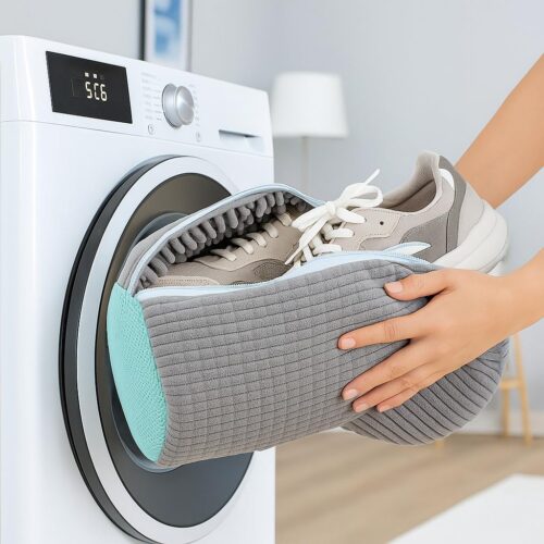 Saco de Lavagem para Tênis e Sapatos,