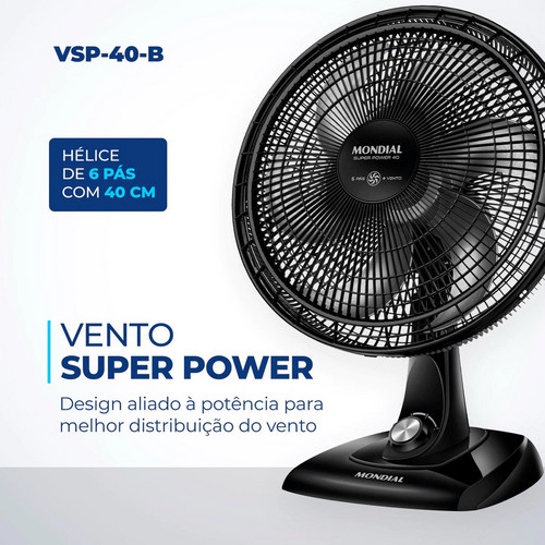 c2hvcGVlfFZlbnRpbGFkb3IgTW9uZGlh-1.jpg Ventilador Mondial Super Power VSP-40-B 40cm